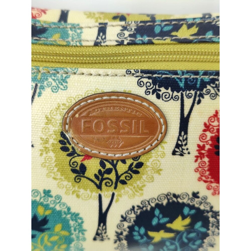 Fossil Tree Print Women's Adjustable Shoulder Cro… - image 6
